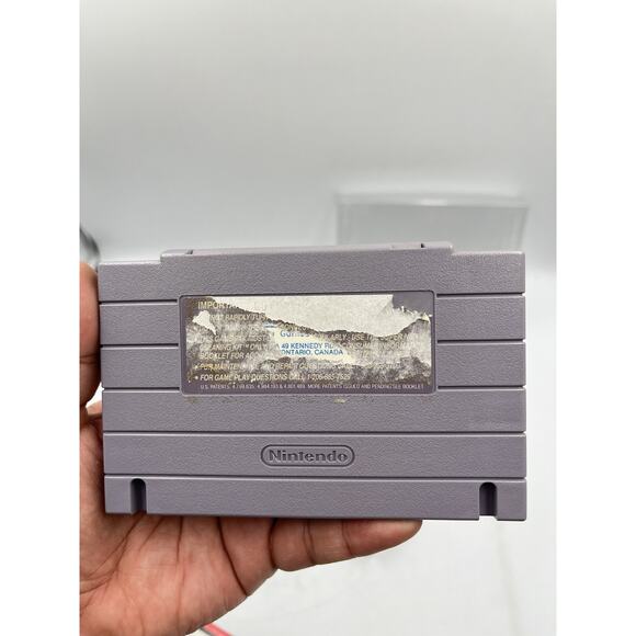 The Rocketeer SNES With Original Box + Protector Case - Picture 13 of 16